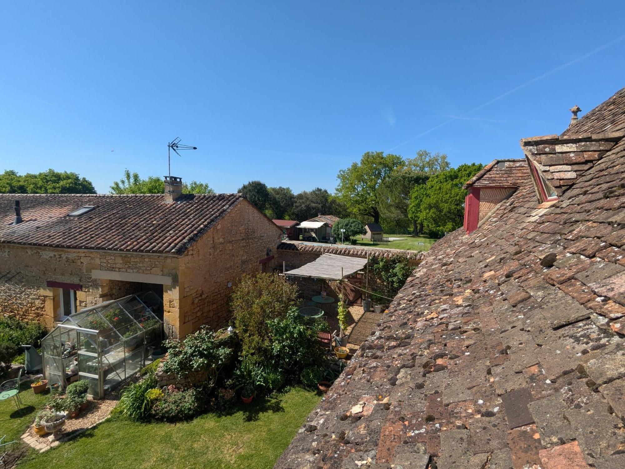 Hotel La Borie du Chevrier à Sainte-Croix-de-Beaumont Extérieur photo