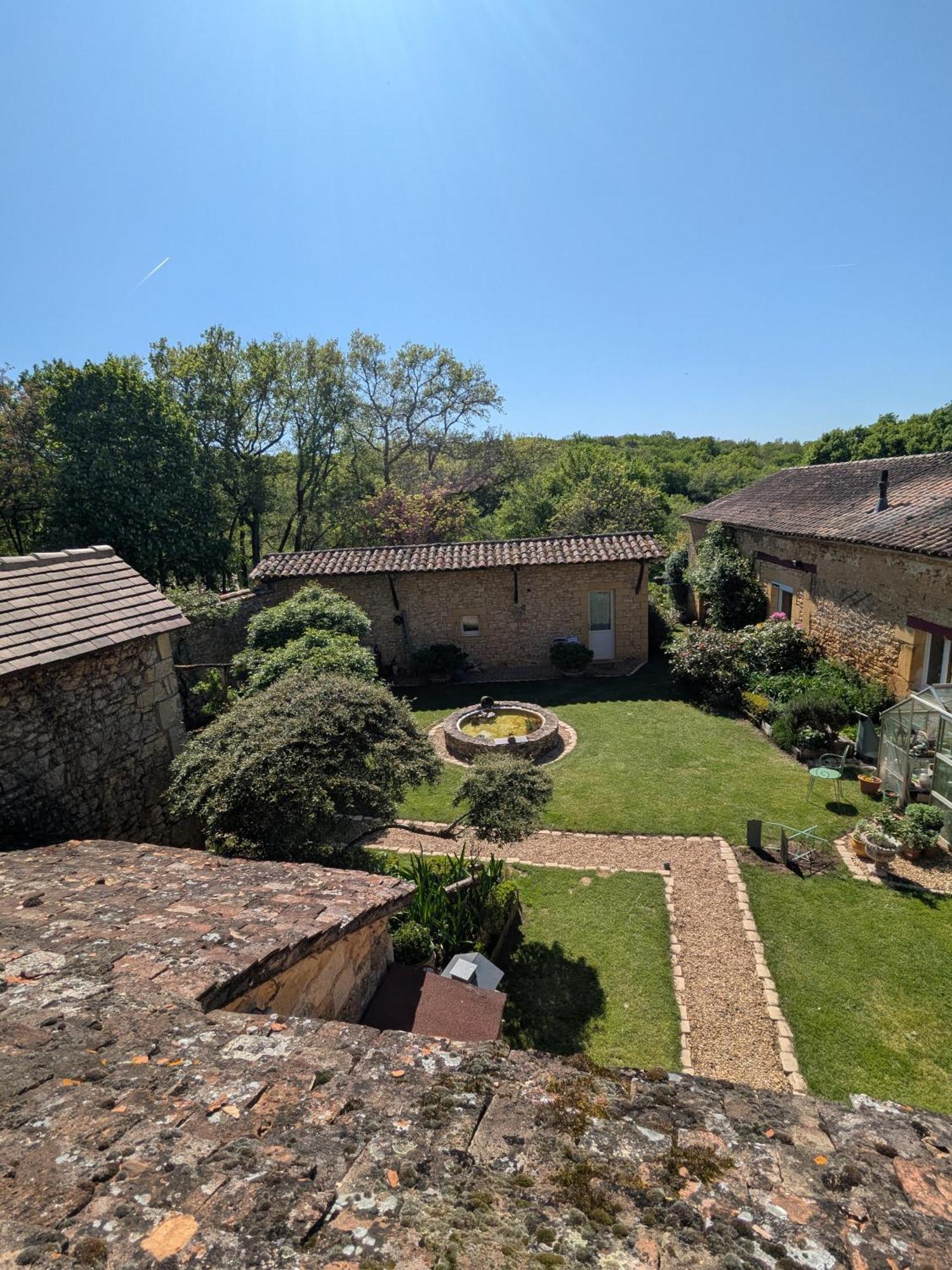 Hotel La Borie du Chevrier à Sainte-Croix-de-Beaumont Extérieur photo